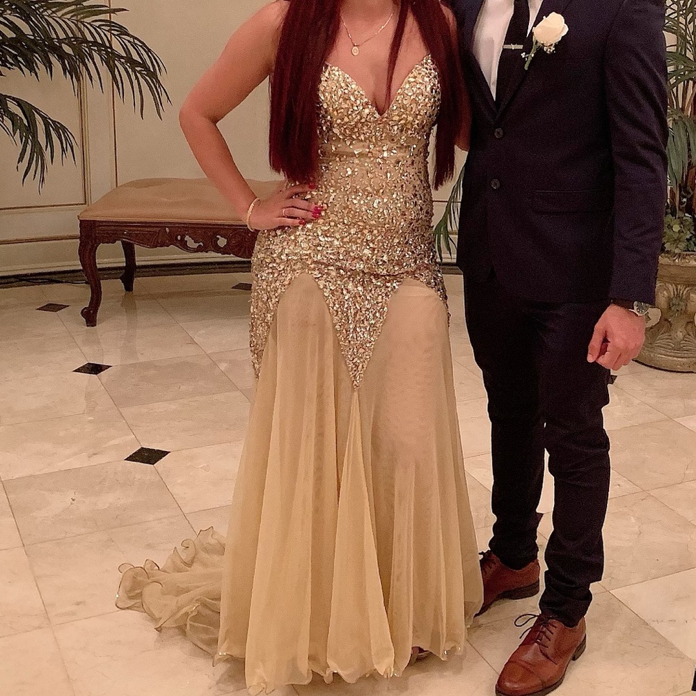 Evening formal dress